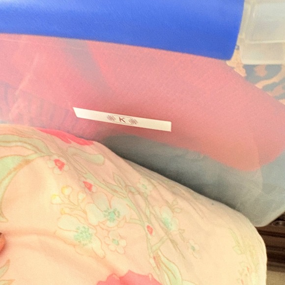 Miss Elaine Cotton Nightgown House Coat 3/4 Sleeve Floral Zip Medium Comfort - Picture 13 of 13